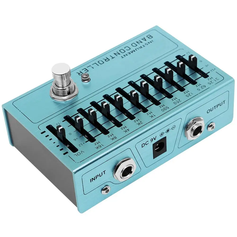 Controller Equalizer 10 Band Eq Pedal Independent Output Volume