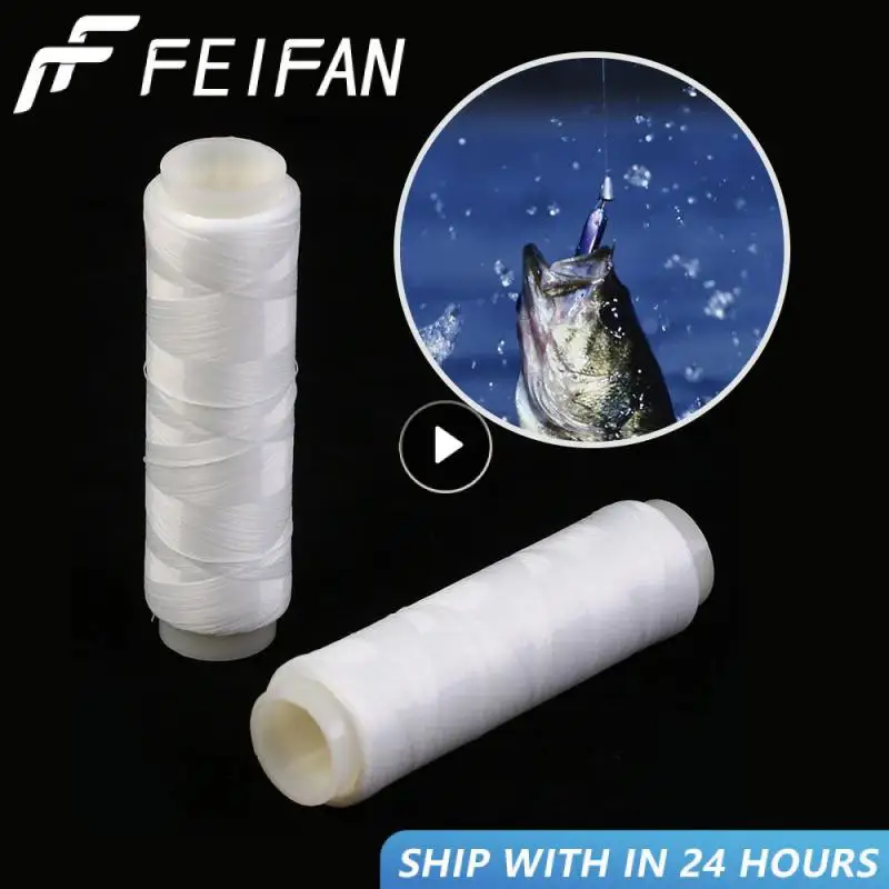 Fish Wire High Tensile Polyester Bait Elastic Thread Spool Sea