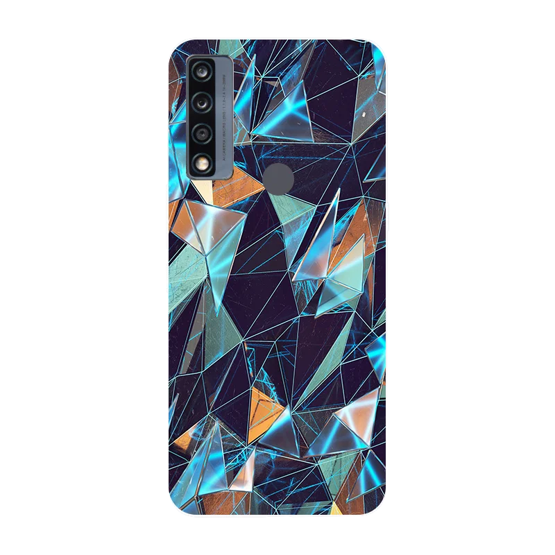 Stylish Bumper Silicone Phone Case with TPU Painted Design