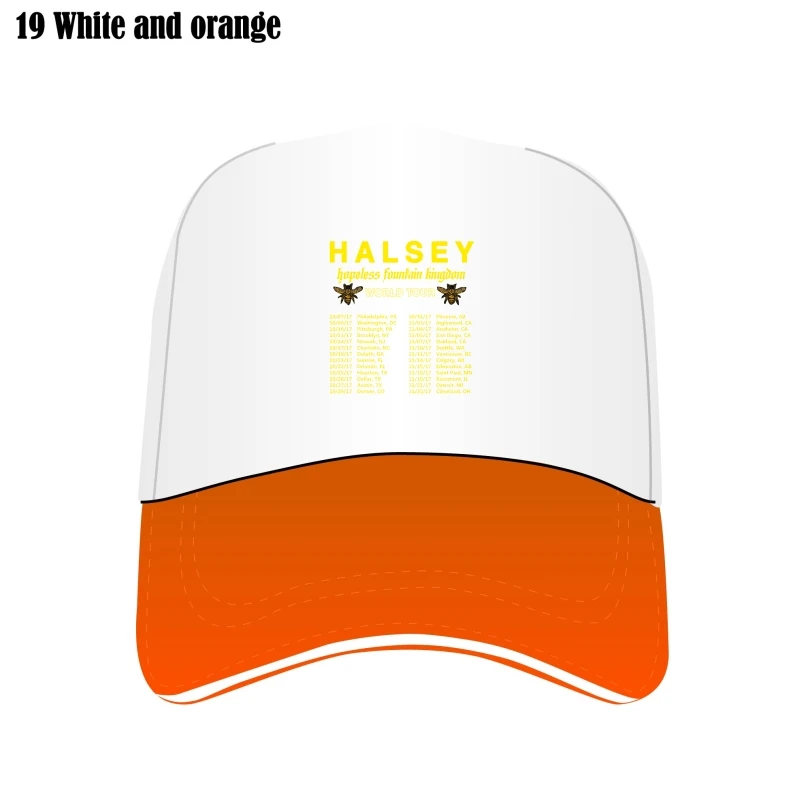 

Шляпы Halsey Tour 2022 Билл с датой на турне, черный цвет, сетка, лучший дизайн 016189