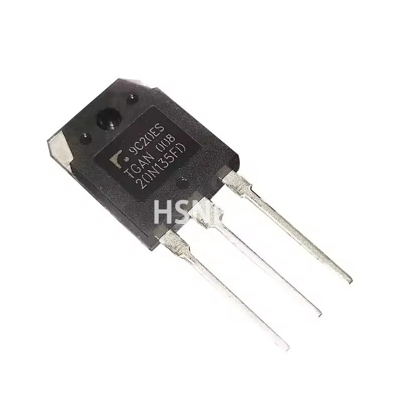 10Pcs/Lot TGAN20N135FD 20N135FD OR TGAN20S135FD 20S135FD TO-3P 1350V 20A Power Transistor New Original