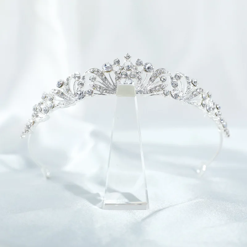 ZANLLOY Wedding Crown Hair Accessories Birthday Party Jewelry Gifts children's hair accessories trendy hair clips jewelry accessories jewelry set hair accessory hair clip bridal headwear hair band crown