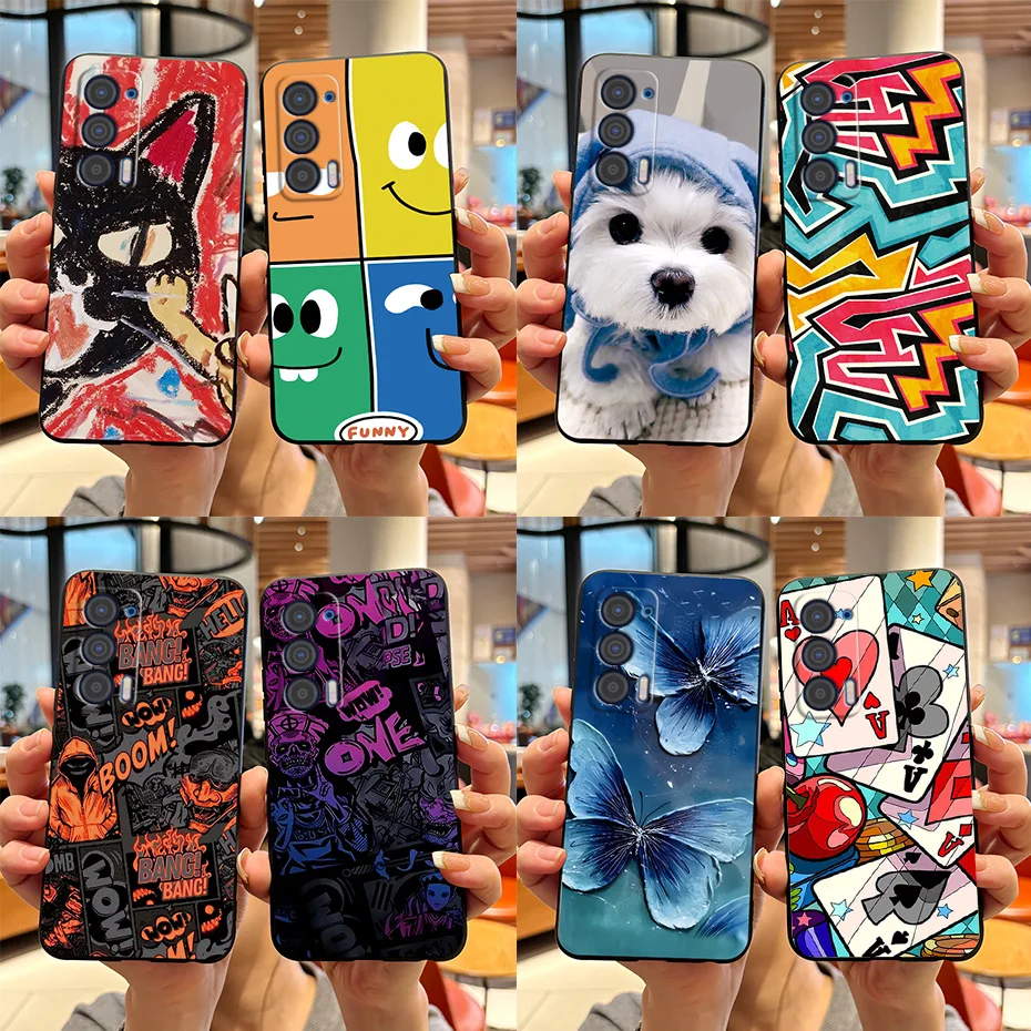 Cute Cat Cartoon Silicon Soft Back Cover