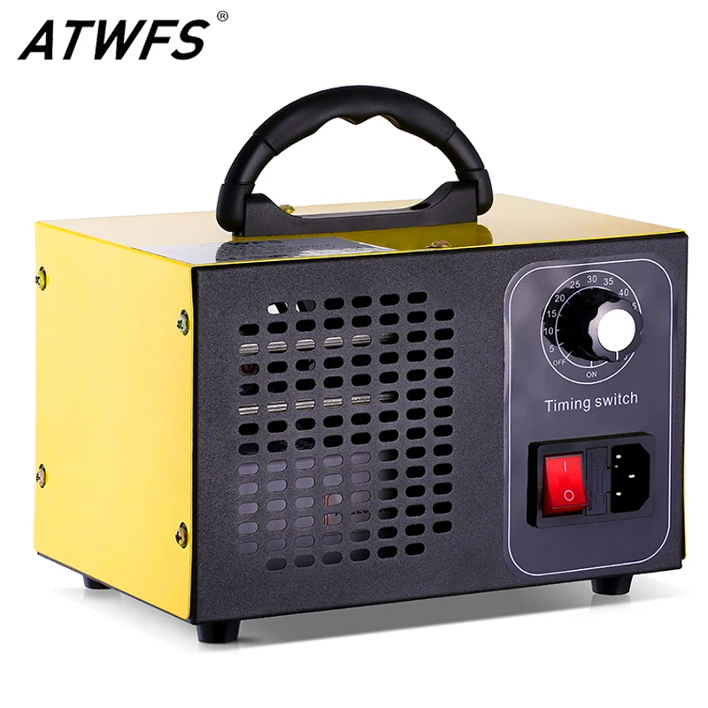 ATWFS Ozongenerator 220 V 60 g Luftreiniger Ozonator Heim-Ozonreiniger Entfernen Sie Gerüche O3 Ozonizador