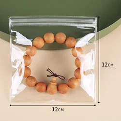 Transparent PVC Anti - Oxidation Jewelry Organizer Pouch Bags - Multi - Pack Storage Solution for Earrings, Necklaces, Bracelets, and Pendants (12X12CM)