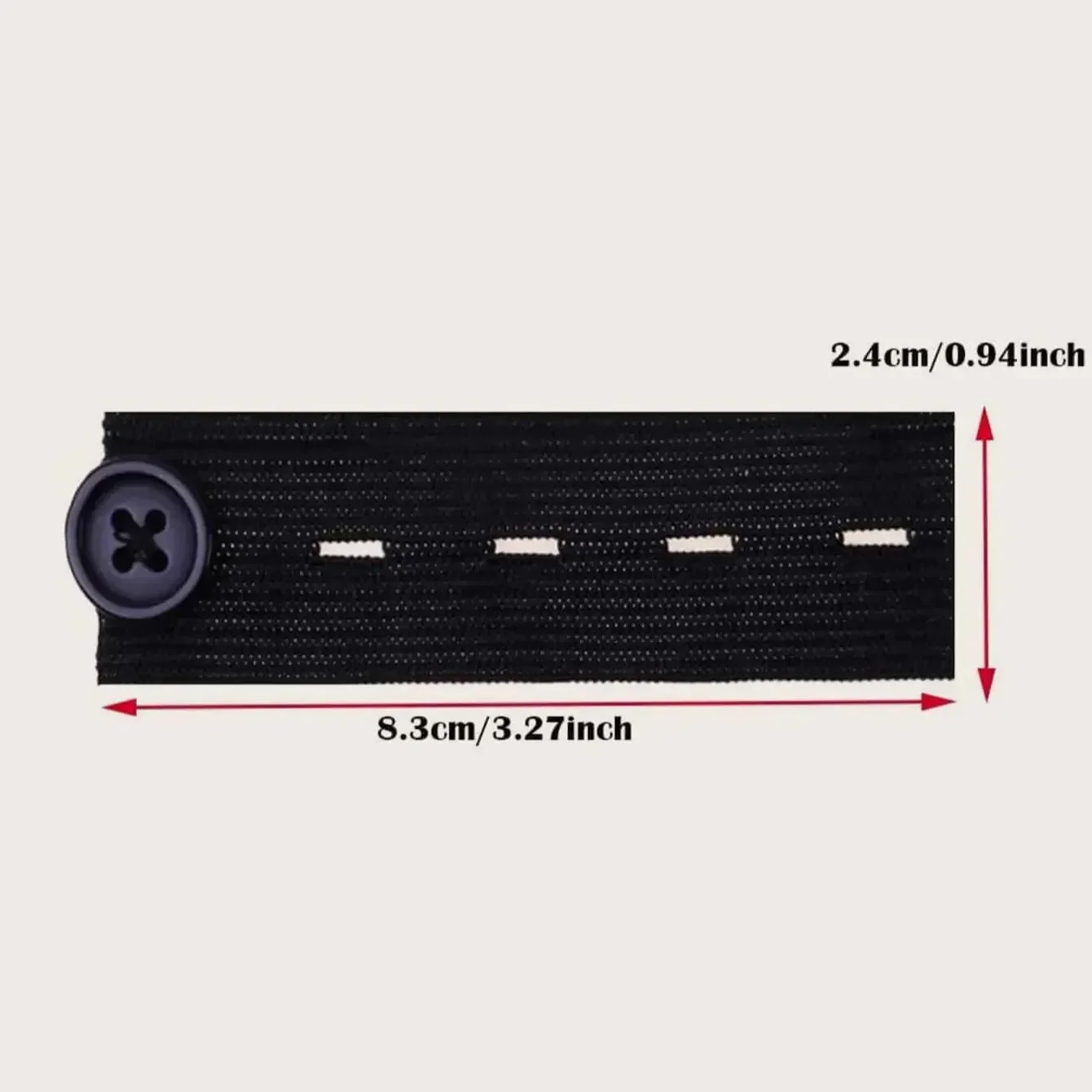 1pc-Pant Extender Belt Unisex Waist Band Tight Trousers Jeans Skirts Maternity Button Hooks Garment DIY Sewing Supplies