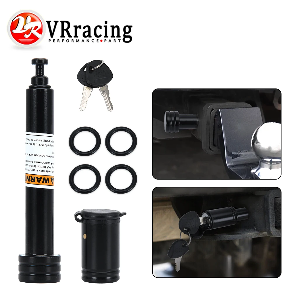 

VR 5/8" Trailer Hitch Locking Pin With Keys Kit For 2" Hitch Receiver For RV Truck Trailer Tow Boat Receiver VR-WTH11