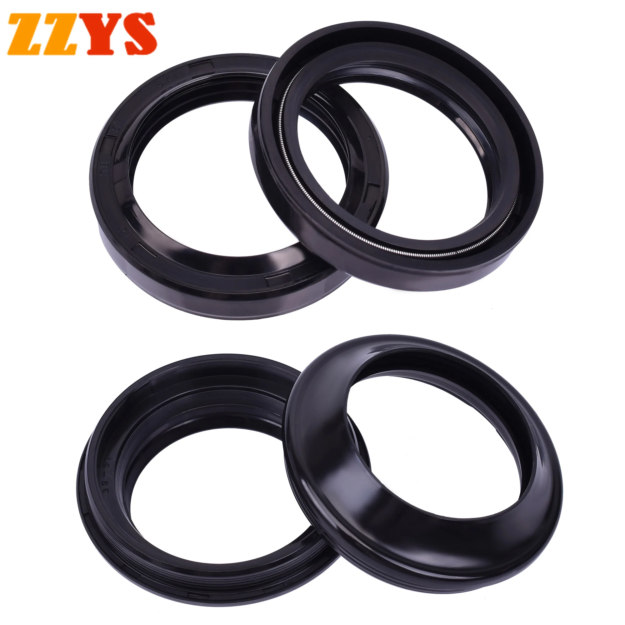 

39x51x8 Front Fork Oil Seal 39 51 Dust Cover For Kawasaki ZR550 A1 ZEPHYR ZR 550 W650 EJ650 W800 EJ800 2011-2017 W EJ 650 EJ 800