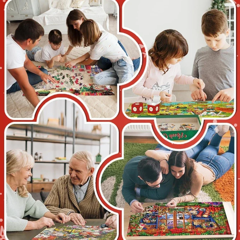 Calendario Dell'Avvento 2024 Con Puzzle Da 1008 Pezzi: Conto Alla Rovescia Per Natale