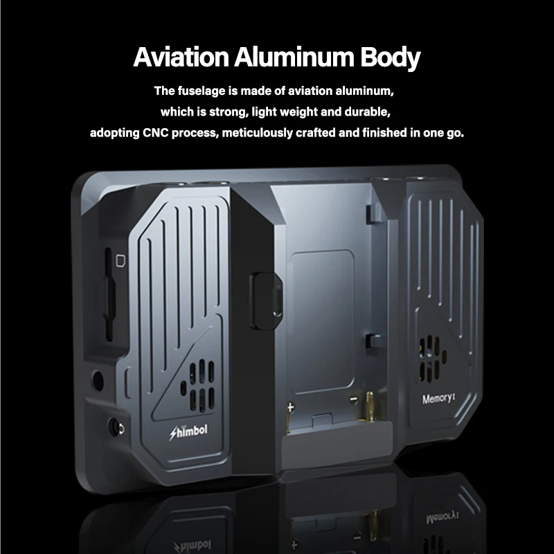 SHIMBOL MEMORY I Recording Monitor 5.5inch Real Time Recording Monitor IPS Touch Screen HDMI-compatible Camera Field