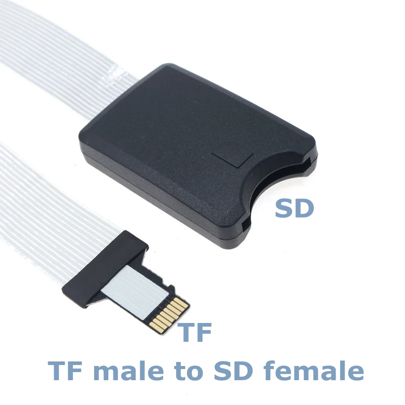 sd, cabo adaptador de extensão, para carro,