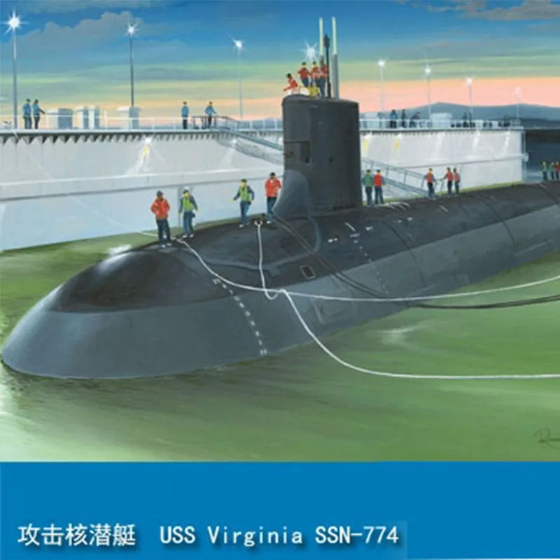 

Модель подводной лодки Hobbyboss 83513 1/350 USS Вирджиния