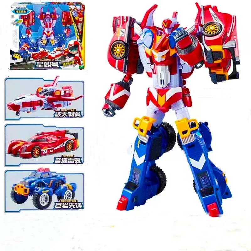 Tobot V ギャラクシー探偵マスター V 究極 6 IN 1 コンバイナー