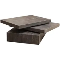 Modernesque Rotating Coffee Table, Black, 23.62 in x 31.5 in x 13 in  coffe tables 2