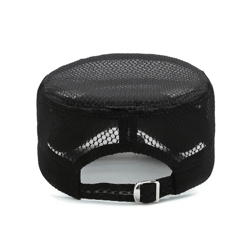 Flat Cap Fishing Hat Cap Hat Flat Vintage Cap Branded Military Hat For Men Summer Breathable Mesh Army Cap Casual Bone Dad Hats Street Fashion For Women