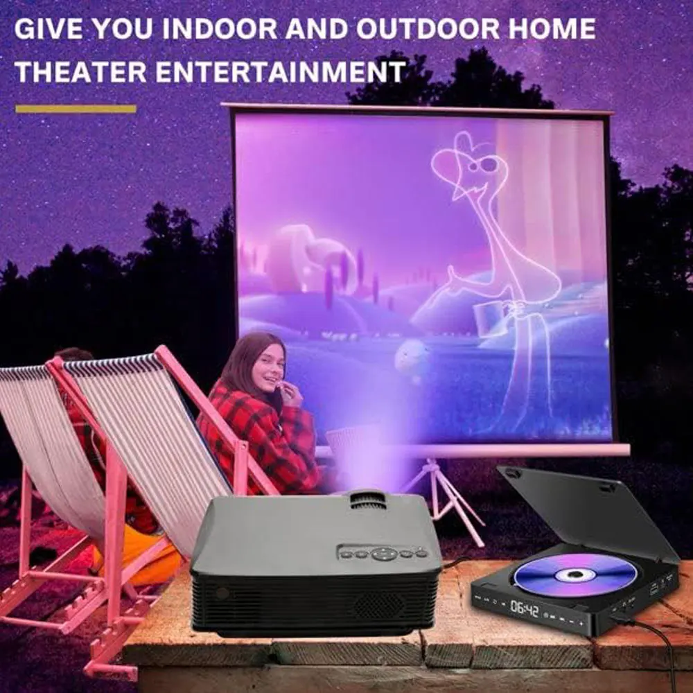 DVD Player for TV CD VCD HD 1080P Video Support HDMI AV USB 3.5mm for projectors