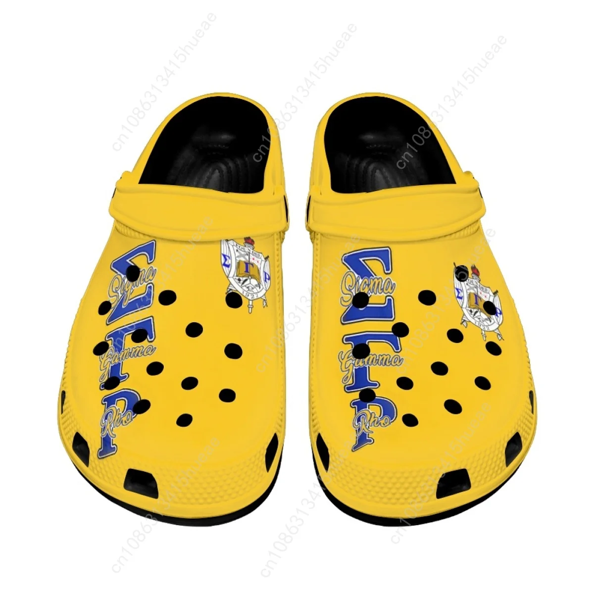 Unisex Bathroom Home Slippers Sigma Gamma Rho Luxury Designer Breathable Non-Slip Sandals Travel Outdoor Garden Shoes Slides New