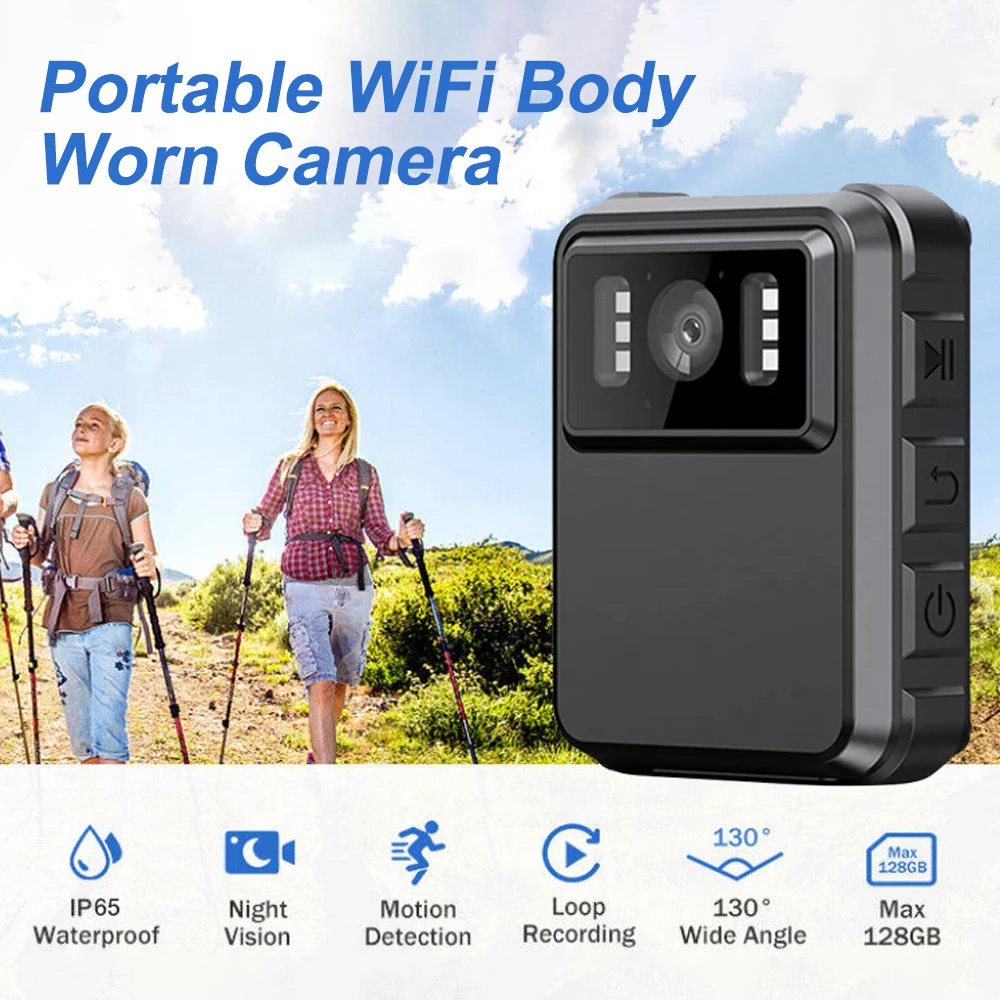 Câmera JFL WiFi: A Solução Definitiva para Gravação Portátil em 4K com  Visão Noturna e Hotspot Integrado?