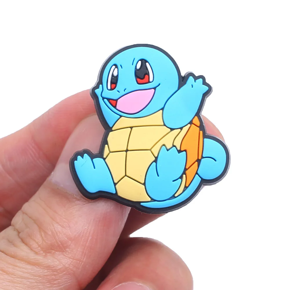 Pokemon Series Shoe Charms Accessories for Classic Clog Shoe Decoration Kids Gifts 9-25pcs/set