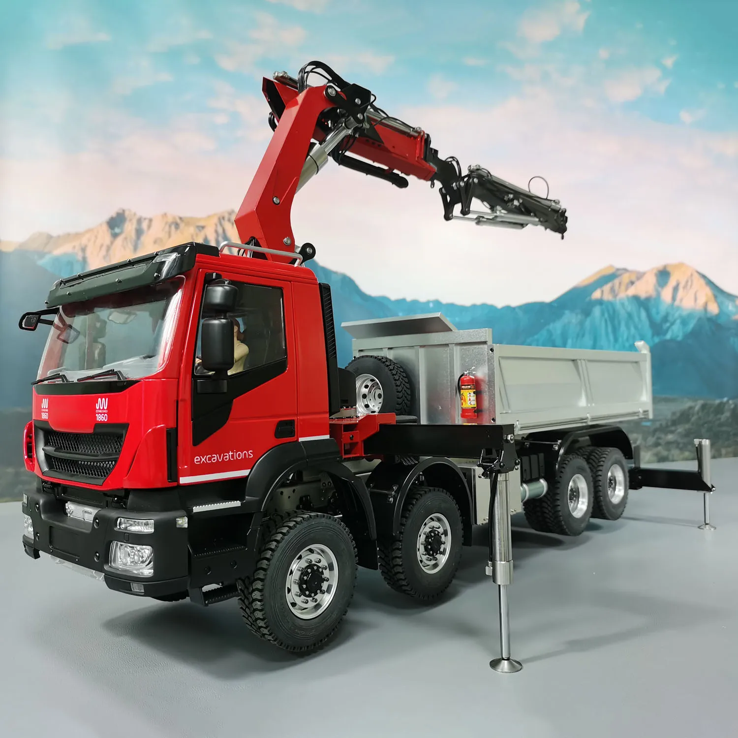 Рисунок 3 - 1/14 8x8 RC гидравлический кран