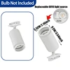 LED Track Light GU10 Ceiling Spot Light Fixture for Living Room Shop Kitchen Spotlight Track Lighting Rail Ceiling Lamp Sets 4