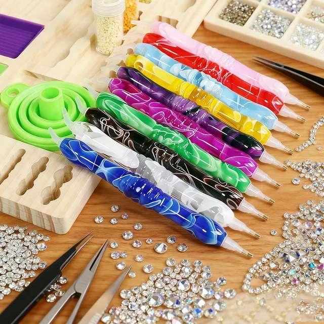 5D Resin Diamond Painting Pen Set 5