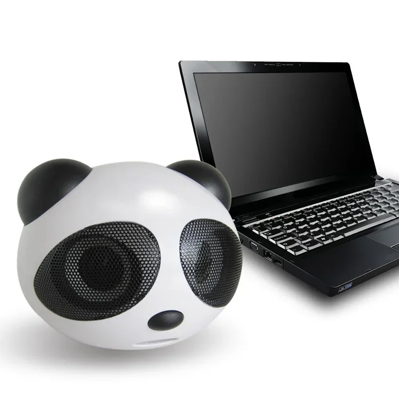 Panda Desktop Laptop Mini Piccolo Altoparlante Office Home Cartoon Audio Multimedia Entertainment Subwoofer Altoparlante Bluetooth Desktop