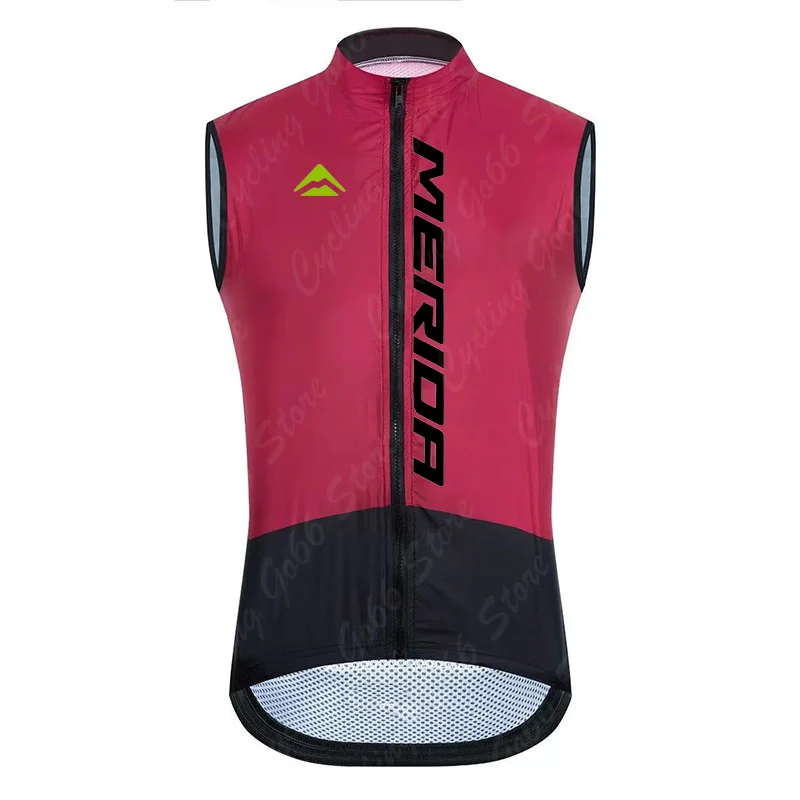 Merida Cycling Vest Sleeveless Windproof Cycling Clothing Sport Bike Gilet Bicycle Jersey Windbreaker Ralaha MTB Ciclismo cycling jersey cycling vest cycling clothing