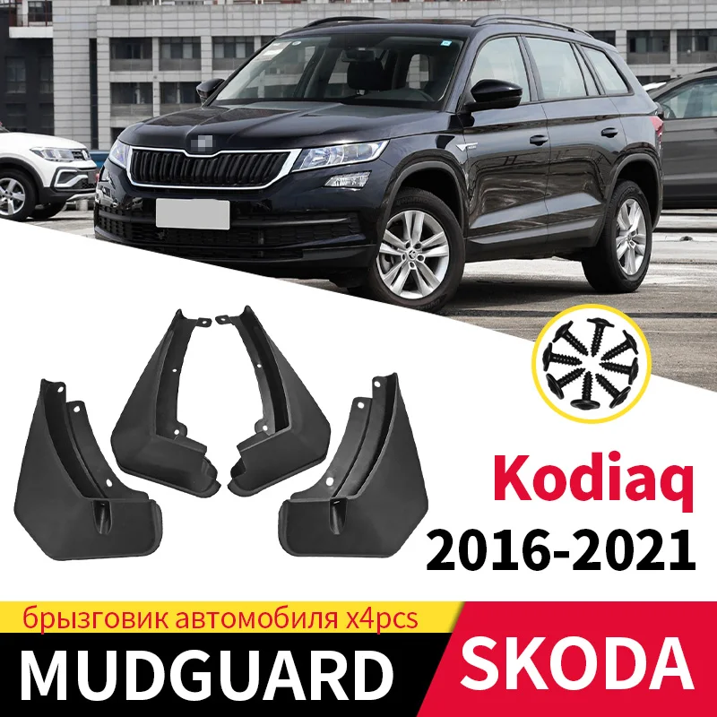 for Skoda Karoq 2017 2018 2019 2020 2021 2022 2023 Mudguards Splash Guards  Front Rear Wheels Fender Flare 4Pcs Accessories - AliExpress