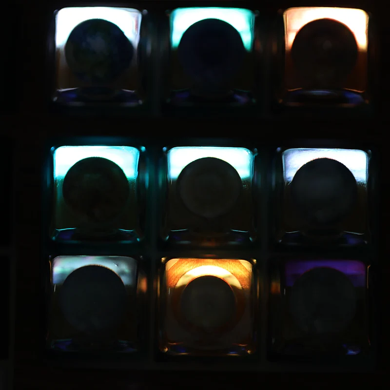 Lua Oito Planetas do Sistema Solar Keycaps 3d Resina Esc Translúcido Chaves Personalizadas para mx Teclado Mecânico Keycap - Imagem 3