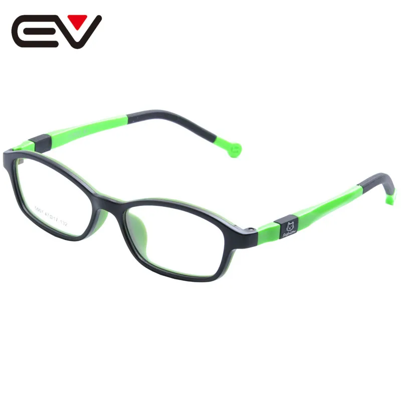 

Fashion Baby Kids Toddler Acetate Optical Eyeglasses Frames Girls Boys Children's Spring Hinge Eyewear Frames 5 Color EV1392