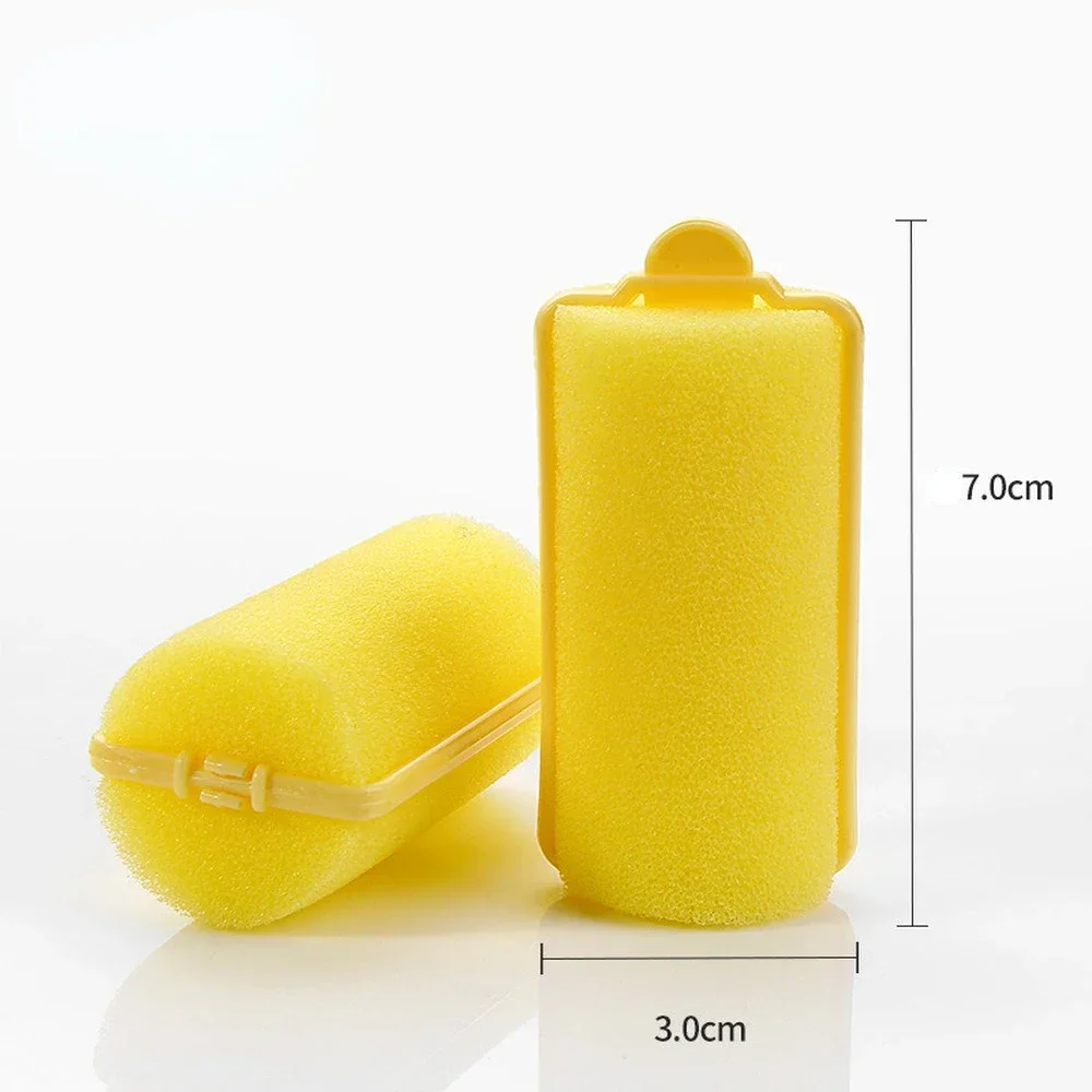 Sponge Hair Rollers Professional Hair DIY Styling Tools Fluffy Curlers Salon Barber Curls Hairdressing Home Styling Tool 6-14pcs