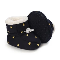 Winter Newborn Baby Cotton Booties Non-Slip Sole Toddler Boys Girls First Walkers Infant Warm Snow Boots 0-18M 2