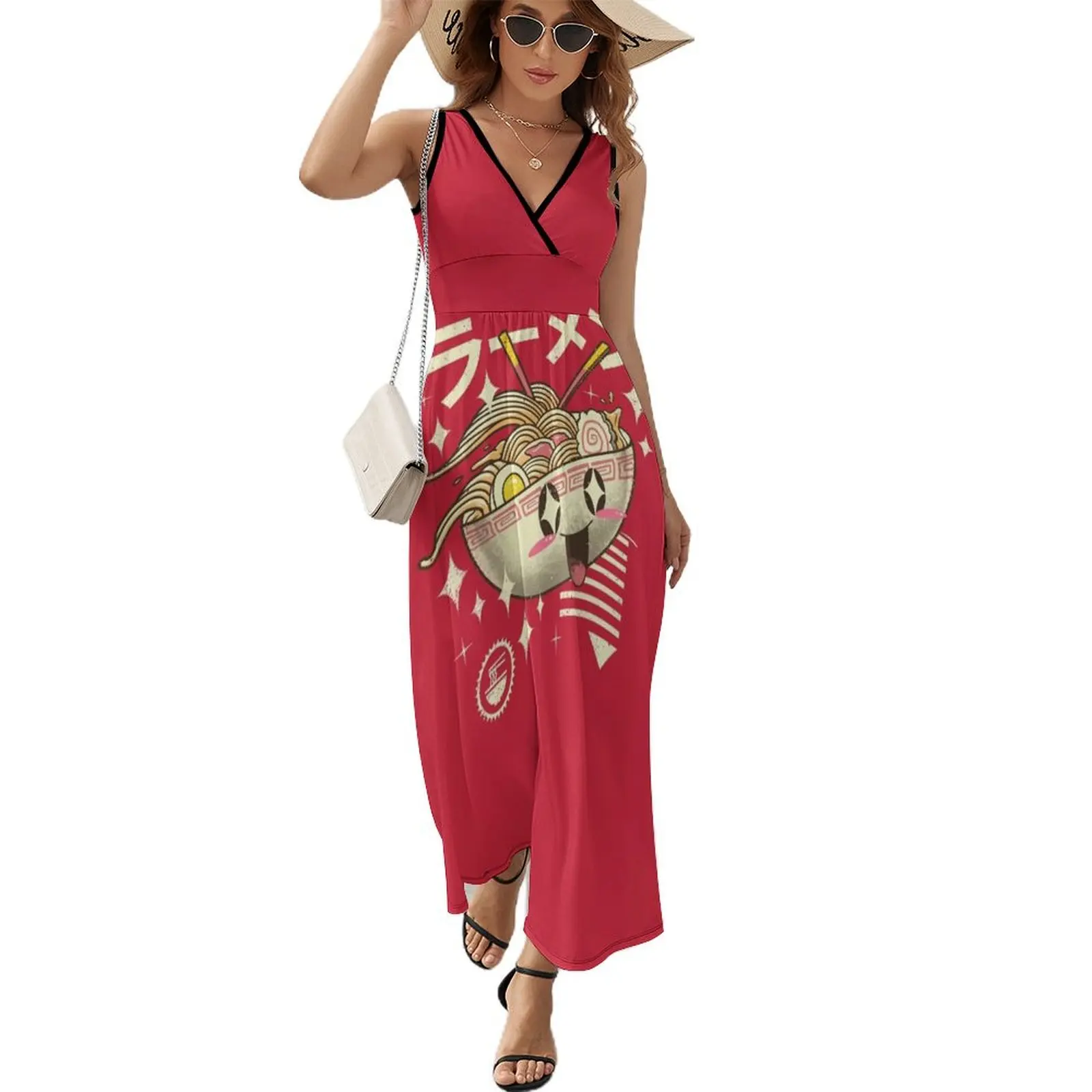 

Kawaii Ramen Sleeveless Dress Dance dresses elegant women's dresses sale dresses korean style