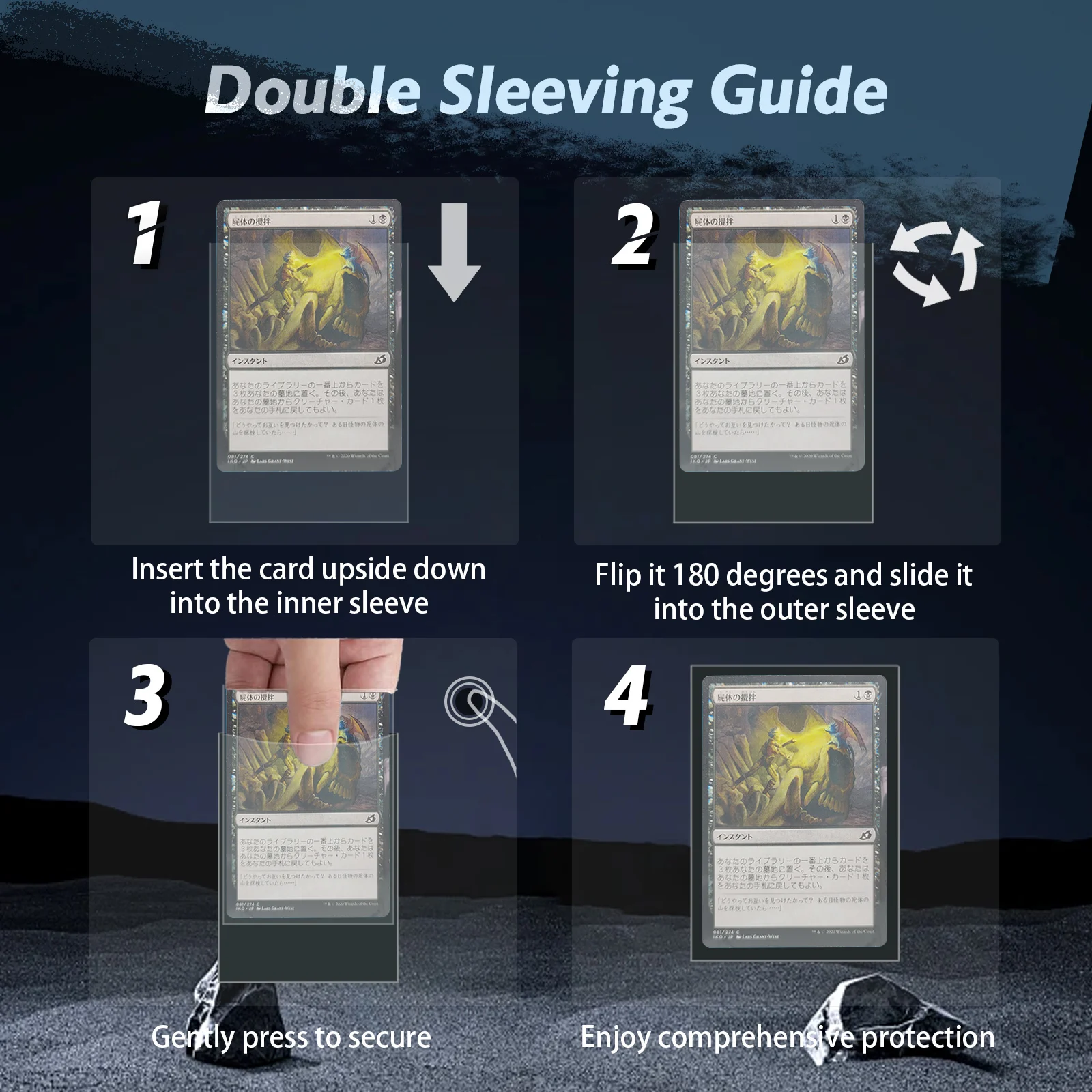 card sleeve guide Ryker main image 1