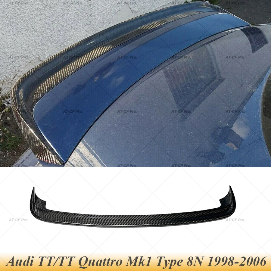 Per Audi Tt Fibra Di Carbonio Frp Posteriore Tronco Labbro Ala Spoiler Per Audi Tt/Tt Quattro Mk1 Tipo 8N 1998-2006 Coupe Convertibile 2 Porte