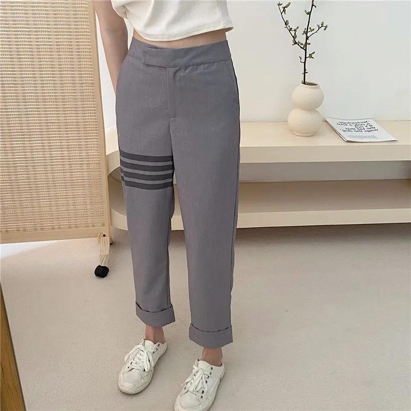

Tb Casual Suit Pants Are Thin and High Waist Loose Casual Pants Harem Pencil Pants Women's Spring and Summer New All-match