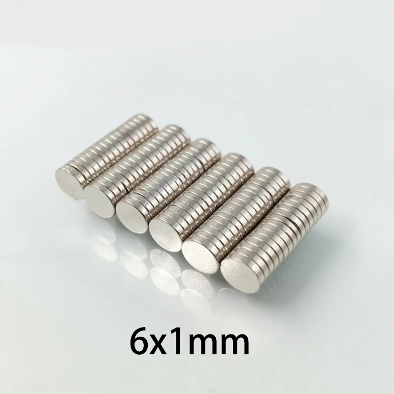 50 Stück 6x3mm / 6x2mm / 6x1mm Magnet-Sortiment | Robuste Halterung für Mikro- bis Kompaktprojekte – Ideal für Prototyping & Reparaturen – Detail 6