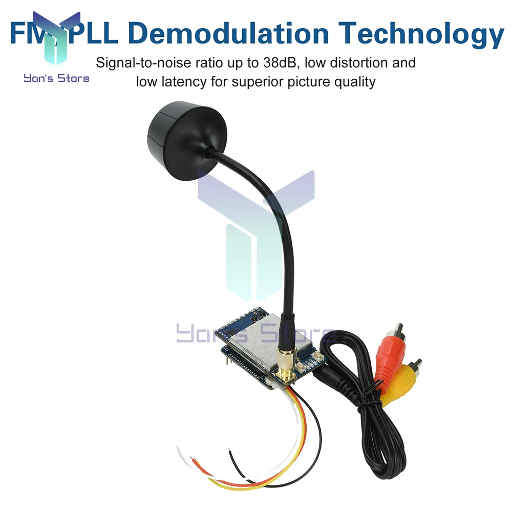 Module Récepteur FPV 3.3GHz 64CH pour Lunettes FatShark Skyzone