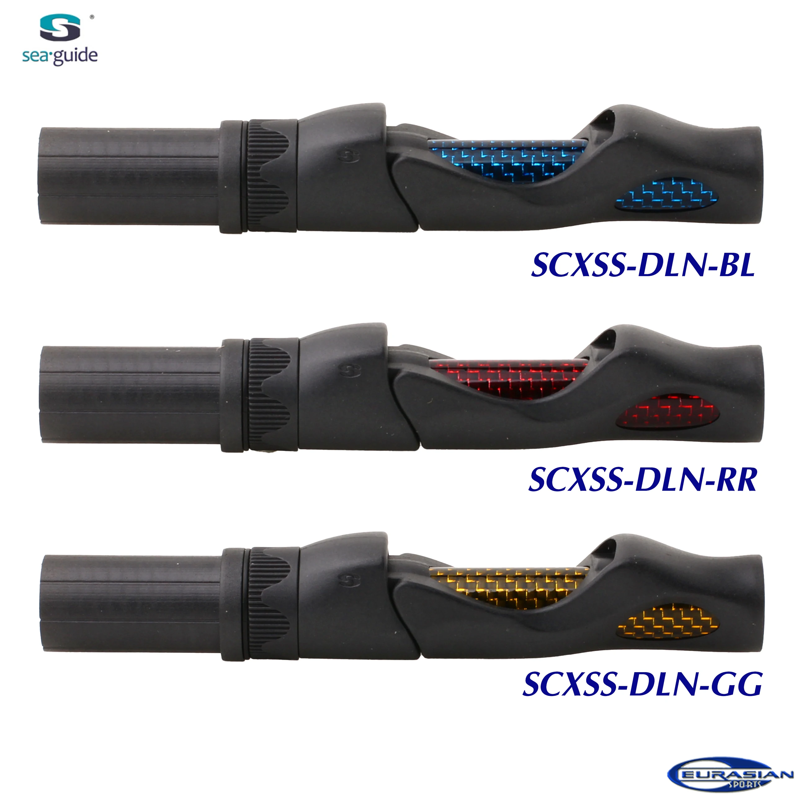 Fishing Rod New type special slidable hood SEAGUIDE Carbon Tube Rod SCXSS DMN Nut Building Component Reel Seat Repair DIY