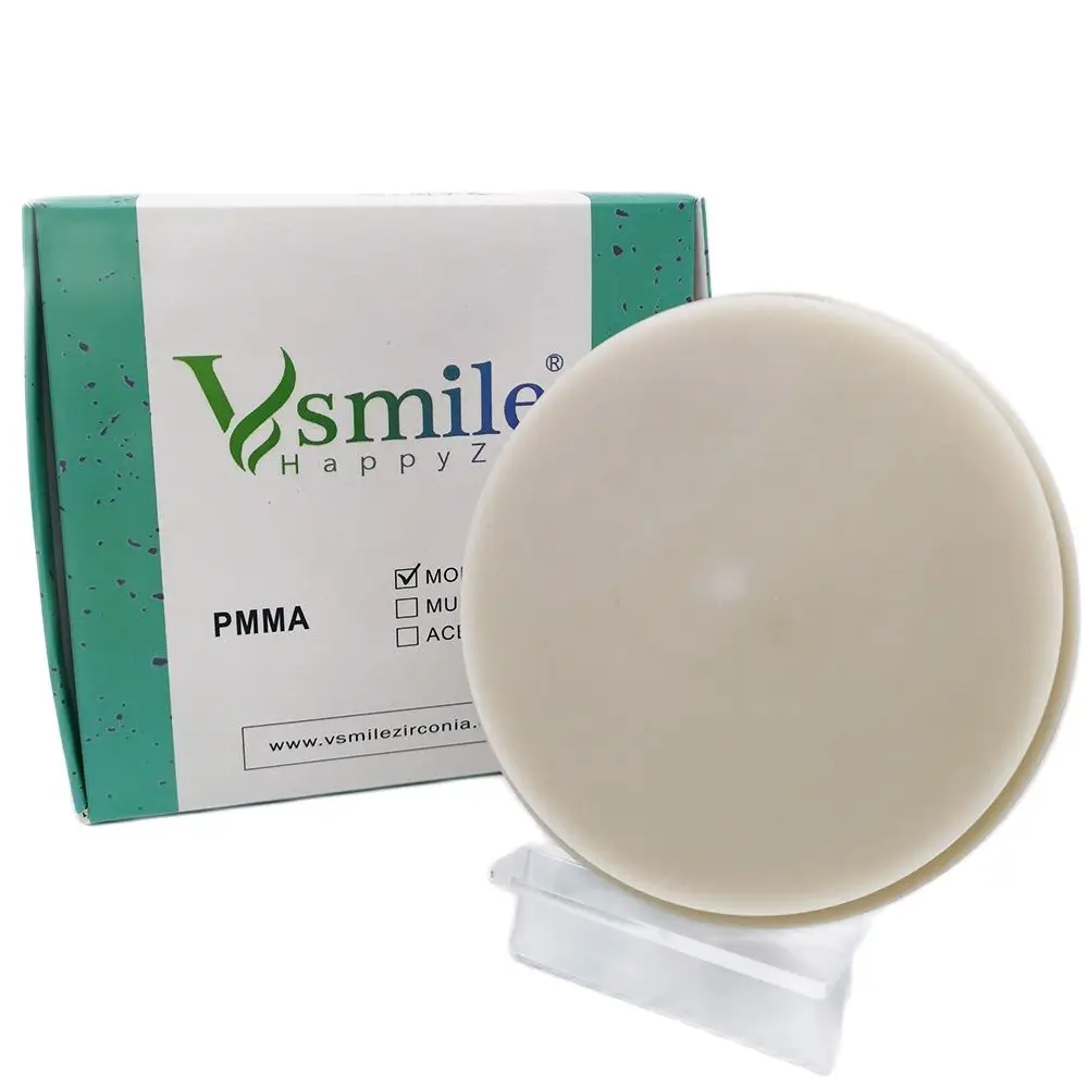 Dental Acrylics PMMA CadCam Resin Blocks Temporary Crown Bridge