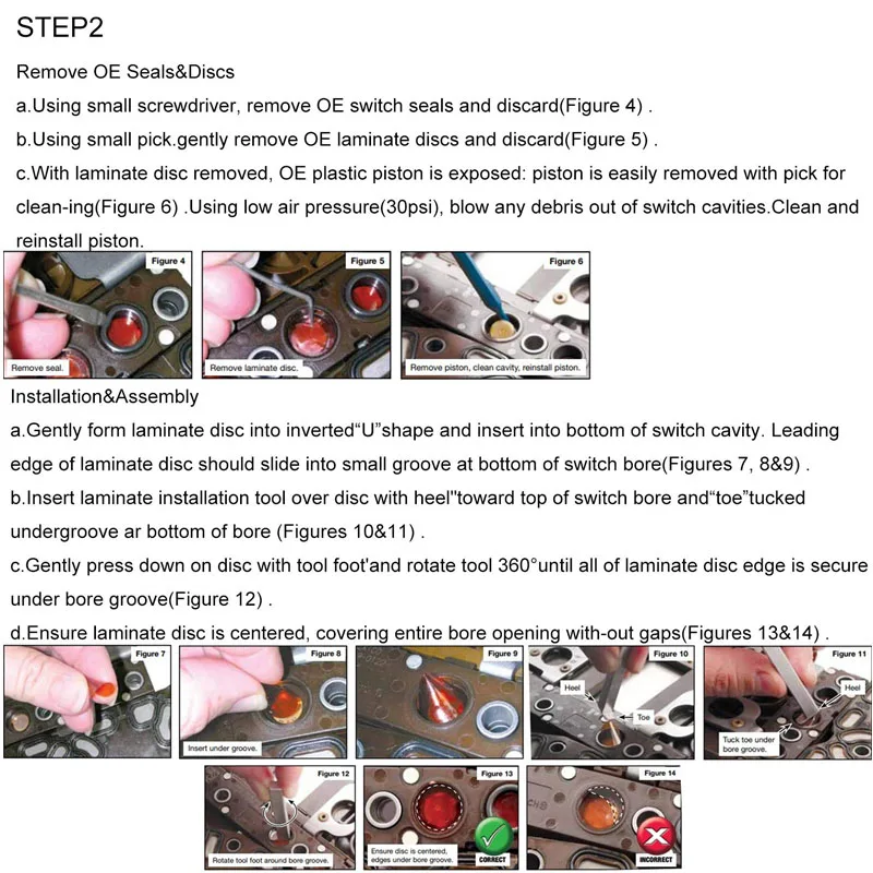 124740-TL30 Pressure Switch Installation Tool Kit Works with F/124740-30K Fit for GM Transmissions 6L45 6L50 6L80 6L90 6T70 Etc