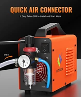 HITBOX Plasma Cutter HBC45 Non-contact Non-high Frequency Plasma Cutting Machine With Digital Display, 45A 220V Inverter 2