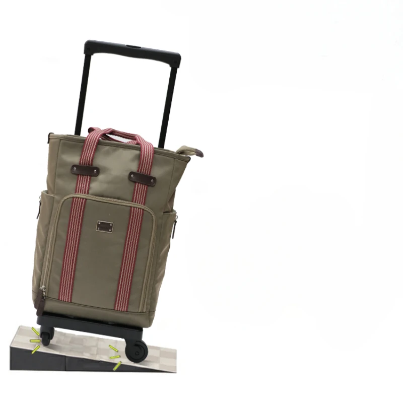 

Brake silent universal wheel boarding travel with seat small trolley box