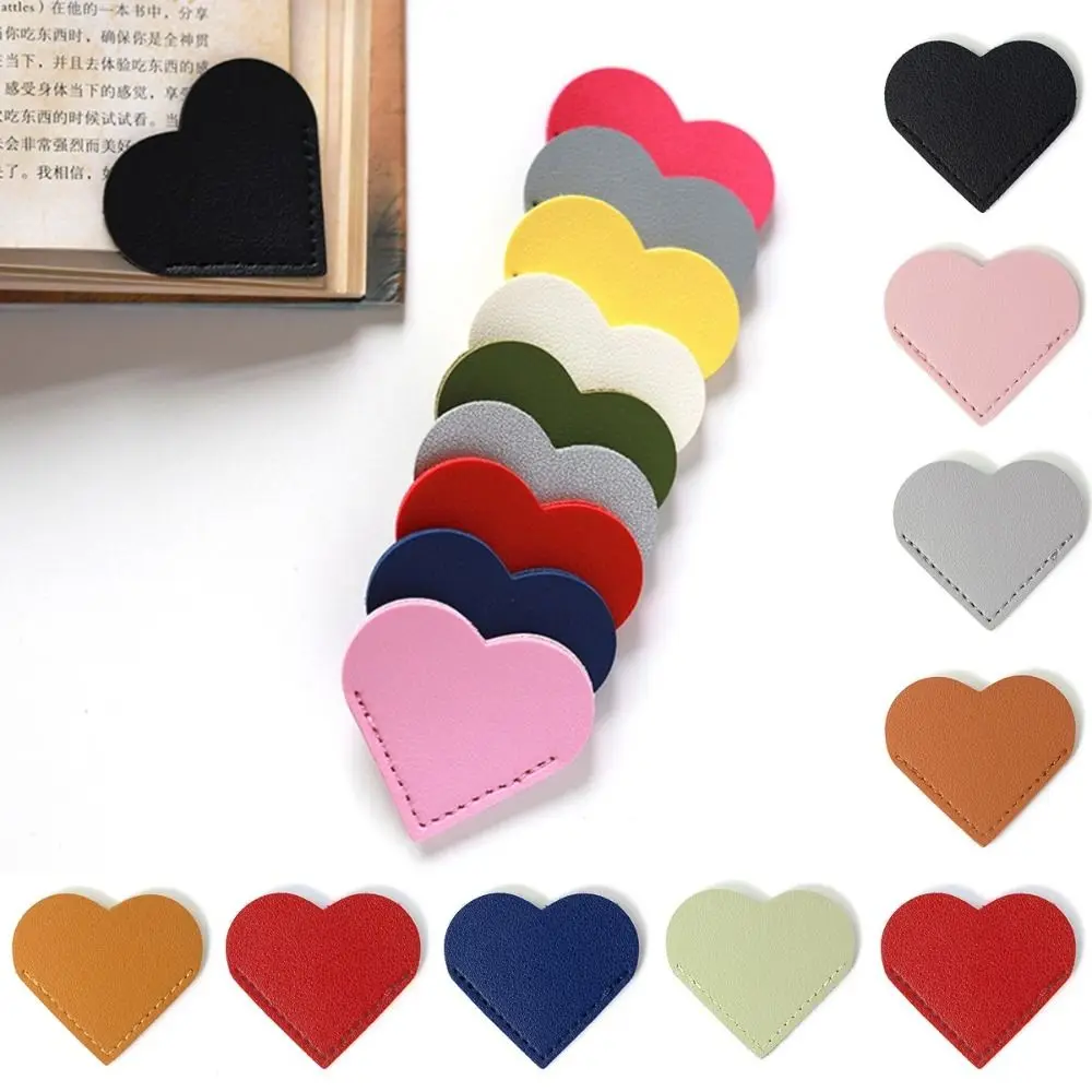 1Pc Handcrated Vintage Leather Bookmarks For Book Mini Corner Page Marker Genuine Leather Bookmark For Friends Teacher Gifts