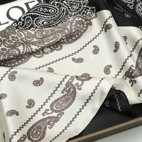 70x70cm Women Silk Scarf Small Satin Square Print Wrap Foulard Femme Handkerchief Bandana Neck Hair Skinny Tie Scarves Shawls 4