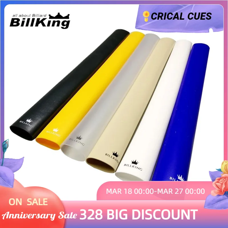 

BillKing Silicone Handle Sleeve Several Colors Durable Non-slip and Sweatproof Pool Cue&Fishing Protective Billiard Accessories