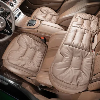미끄럼 방지 가죽 카시트 쿠션, 메르세데스 벤츠 AMG GLS A B C E S 클래스 GLK GLA S400 S500 W204 W205 W212 W213