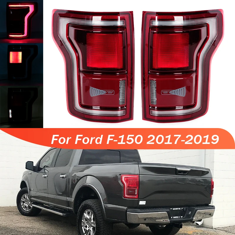 

For Ford F150 F-150 2017 2018 2019 LED Rear Tail Light Taillamp Brake Stop Reverse Turn Signal Lamp Rearlight HL3Z13405C