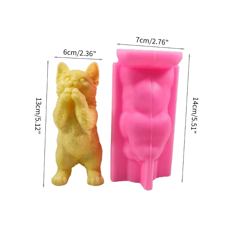 Silicone Molds for Candle Making Epoxy Casting Molds for Making Candles Desktop Ornaments Mold